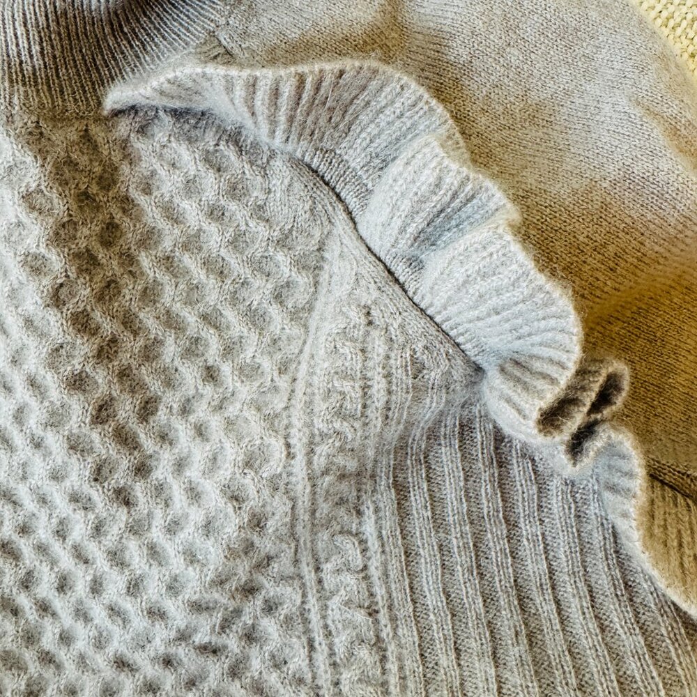 Marled 100% cashmere turtleneck sweater size S - Picture 2 of 5
